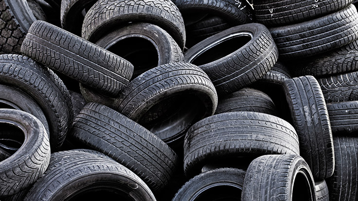 DEP cites illegal tire dump in Pennsylvania county
